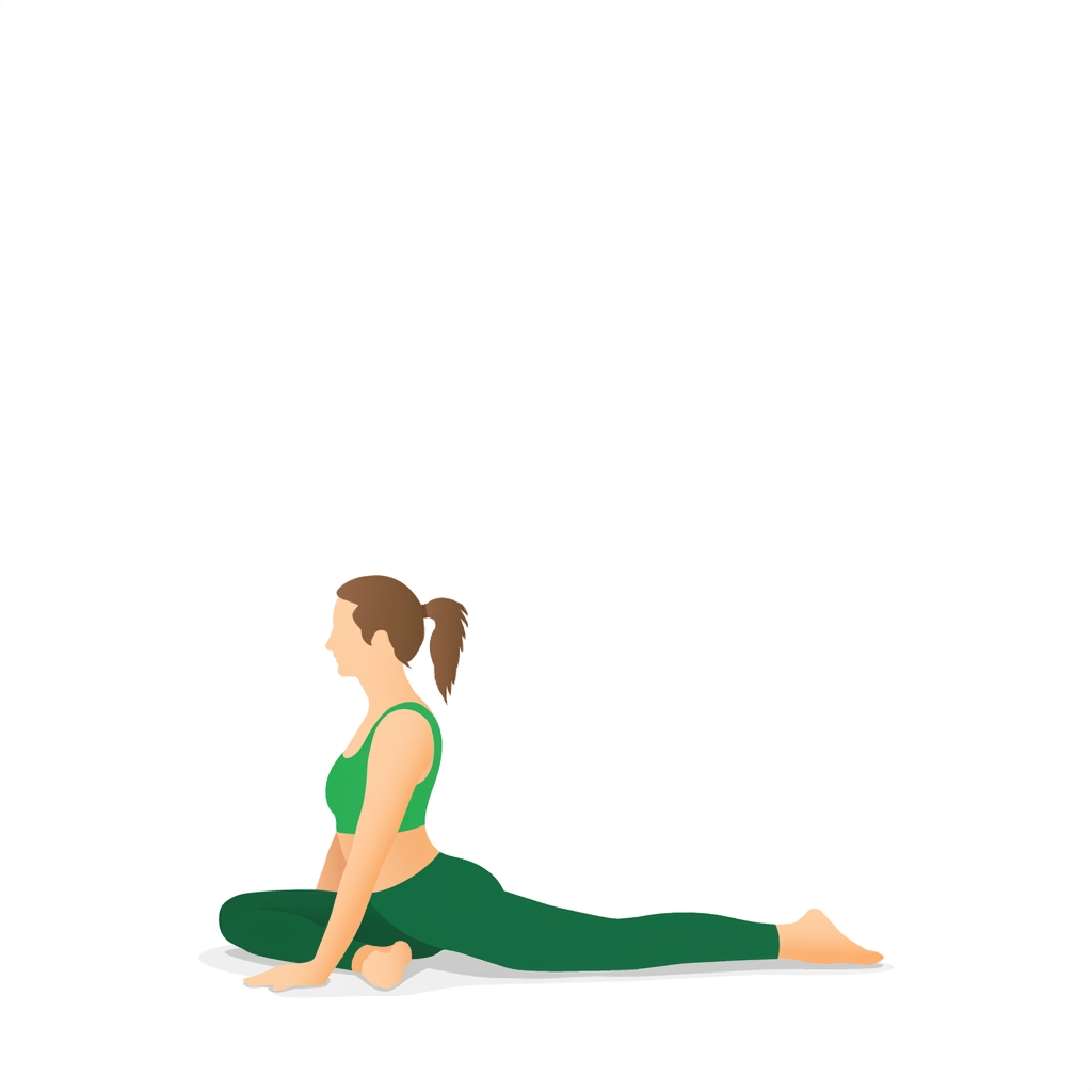 Tư thế Tư thế Nửa Bồ câu