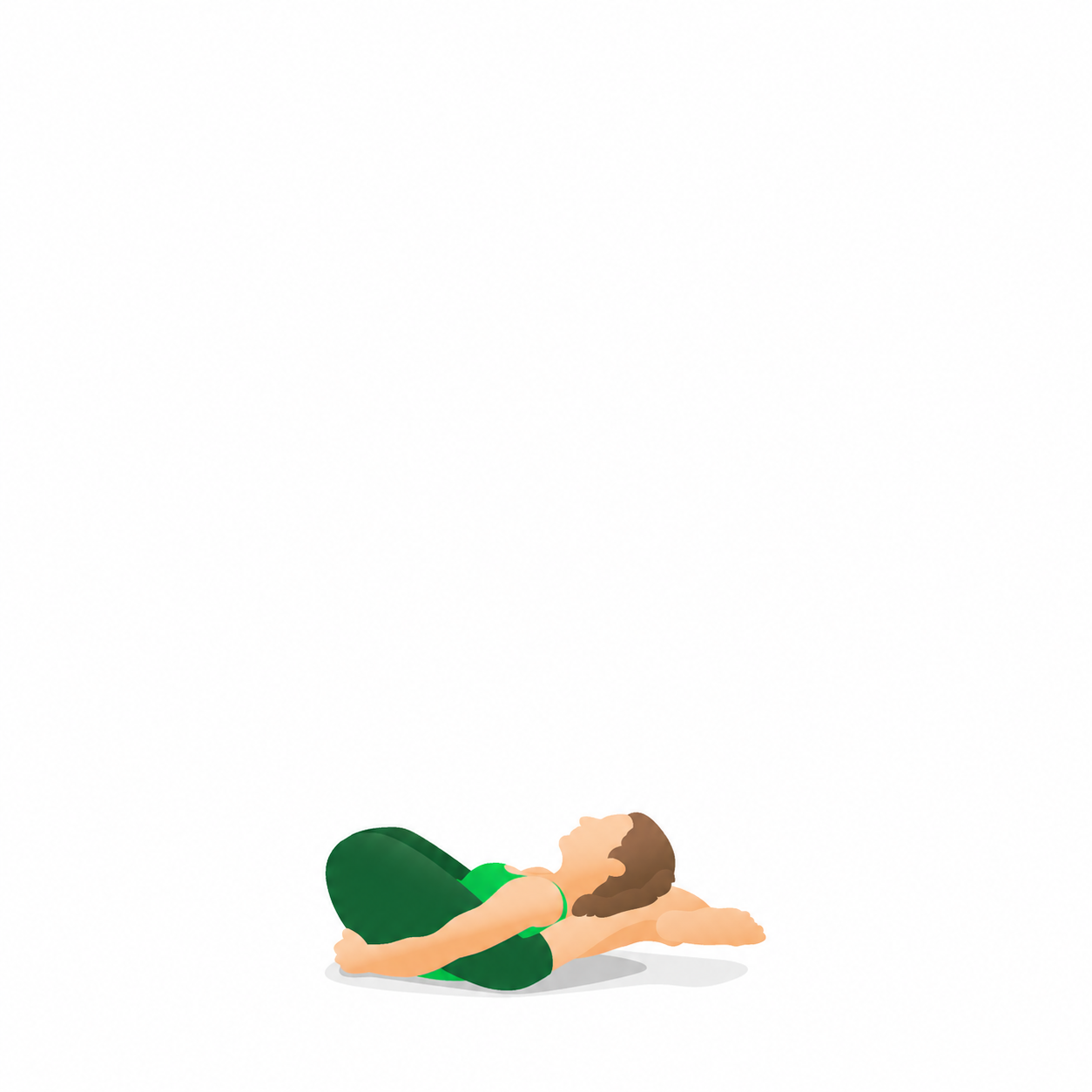 Tư thế Tư thế Yogi ngủ
