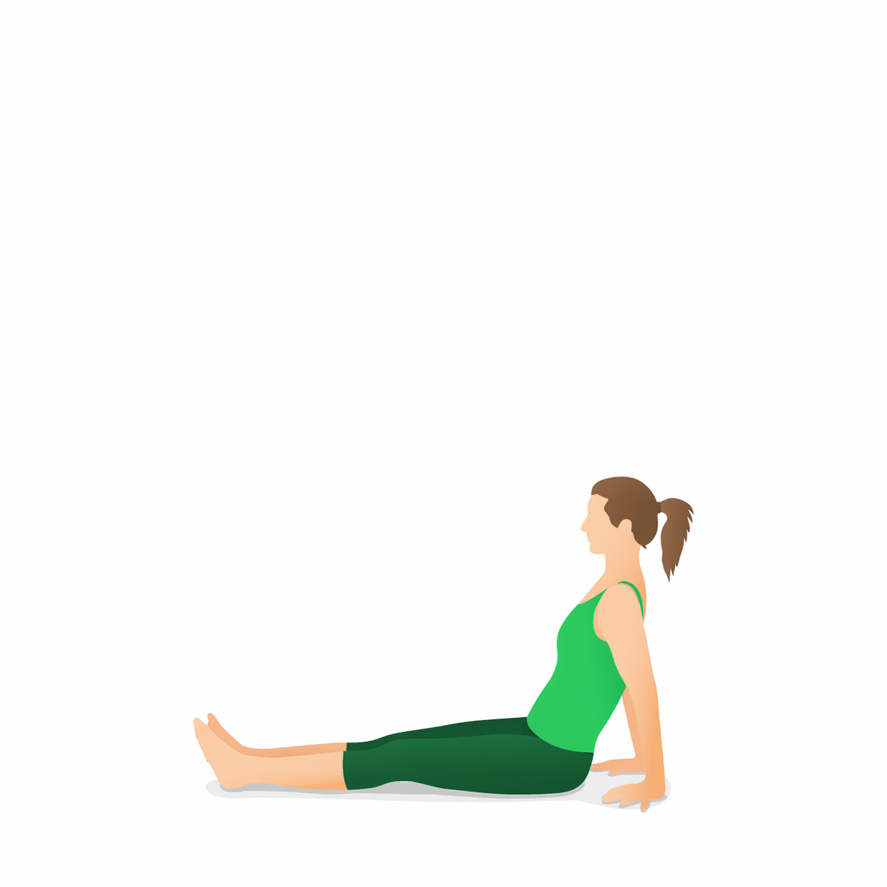 Tư thế Tư thế Ngửa Tấm ván (chuẩn bị)