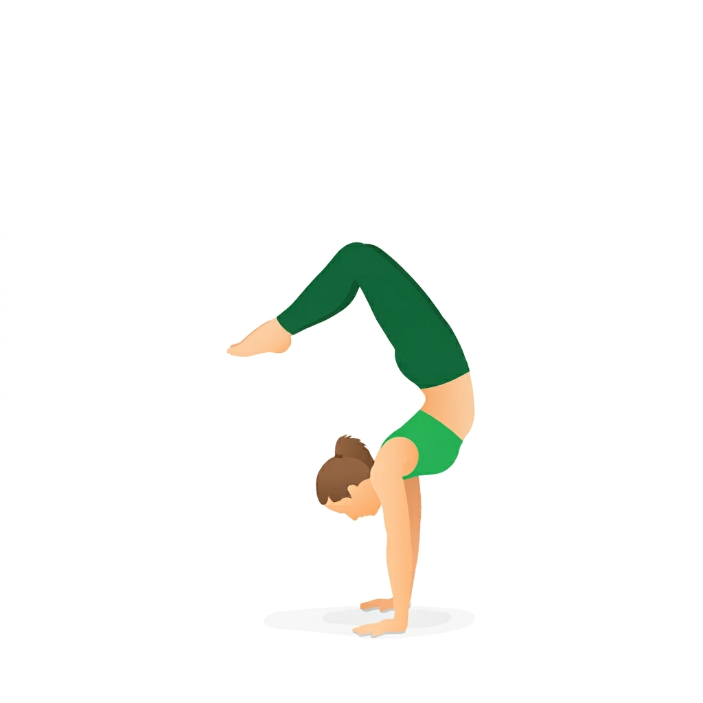 Tư thế Tư thế Handstand Bọ cạp