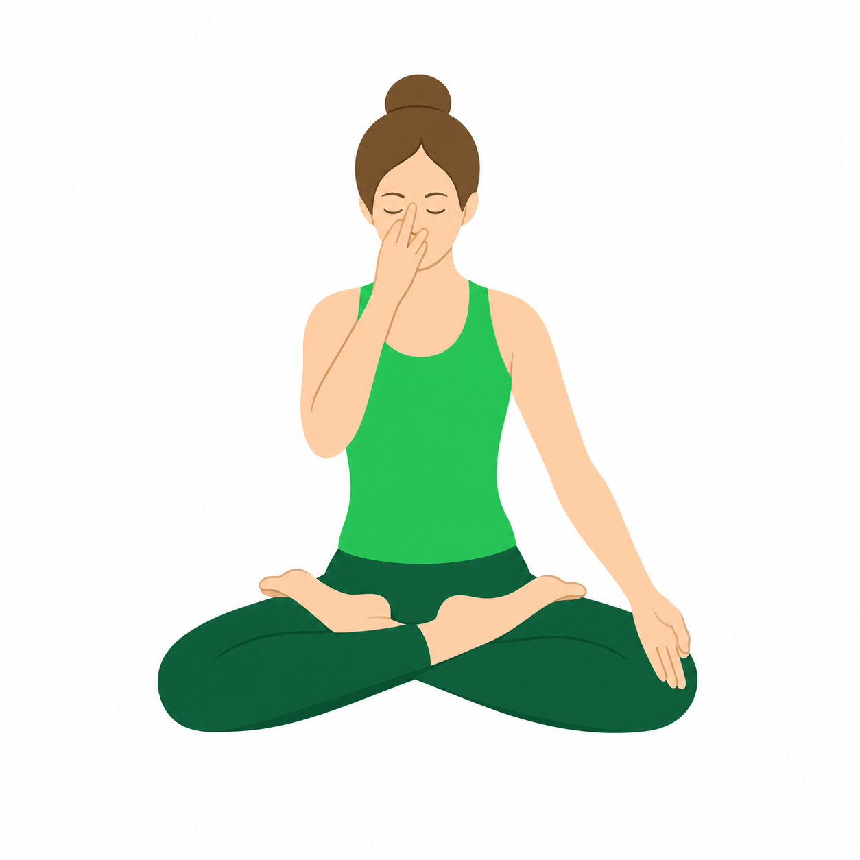 Tư thế Thở luân phiên Anulom Vilom