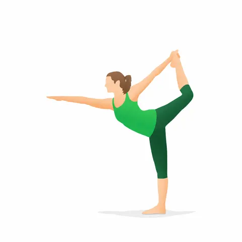Tư thế Tư thế Cây cung đứng