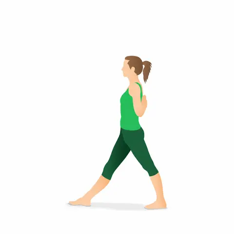 Tư thế Tư thế Kim tự tháp (chuẩn bị)