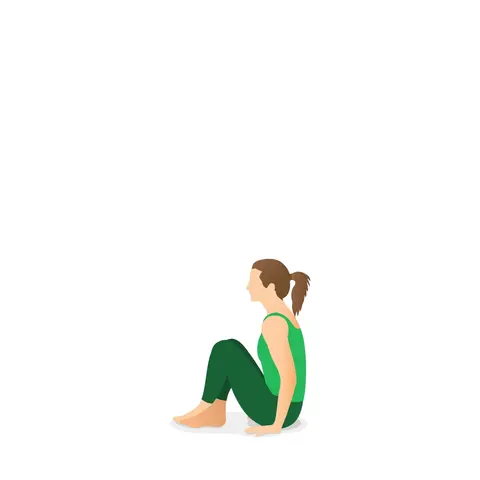 Tư thế Tư thế Ngồi kết hợp chân bắt chéo